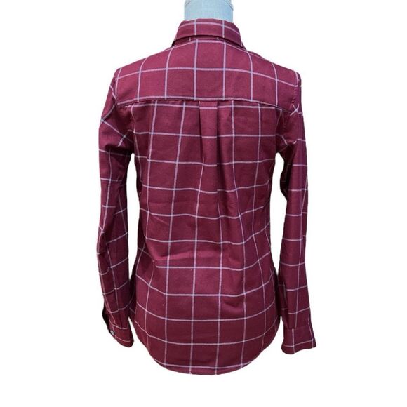 DIXXON Women’s The UnderGround Plaid Flannel in Red 
Size M - Picture 9 of 10